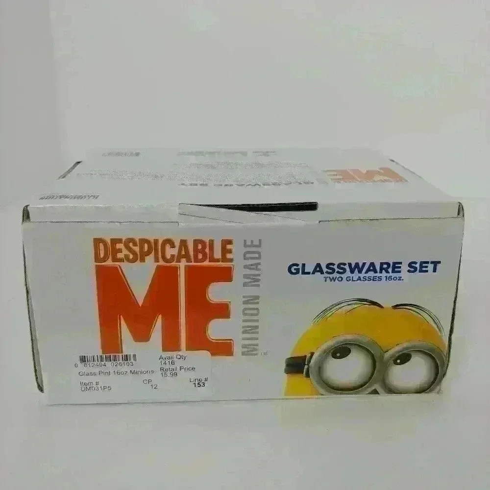 Despicable Me 16 oz. Pint Glass Set